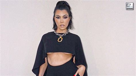 Kourtney Kardashian Shares Unseen Pics Of Her。